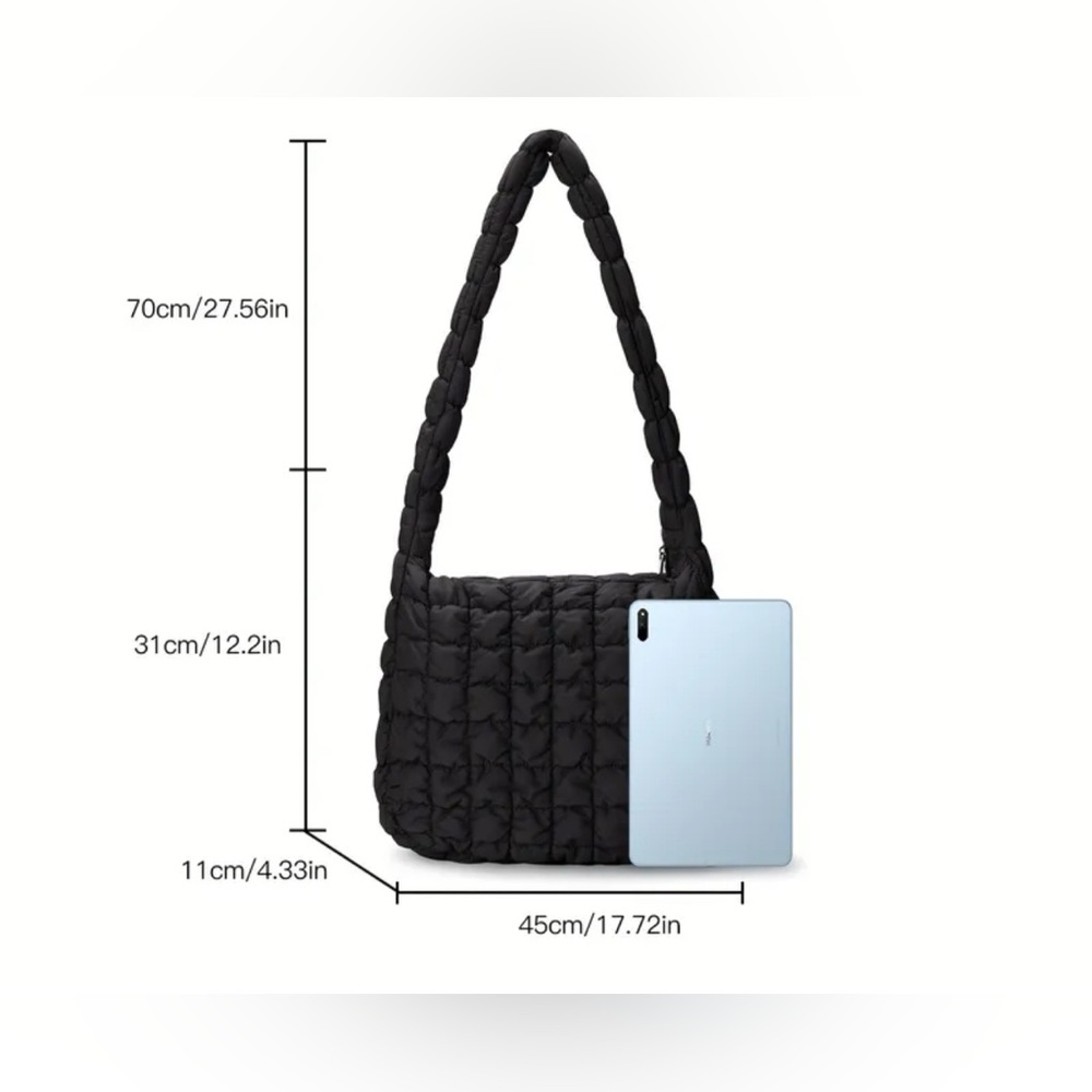🖤New🖤 Black Quilted Crossbody - Picture 4 of 6
